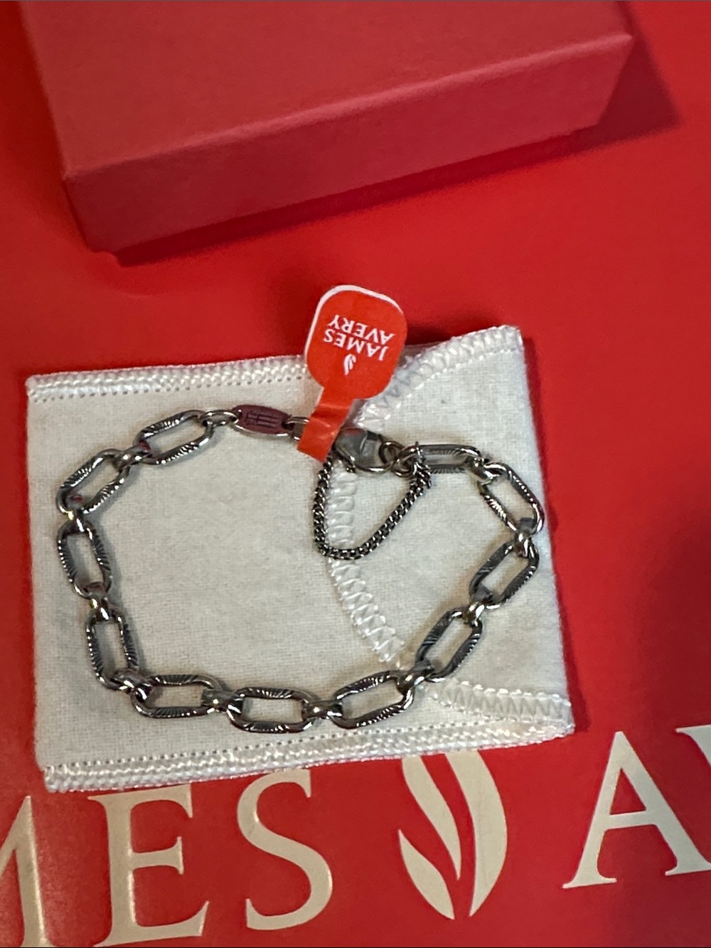 James Avery ornate charm bracelet New